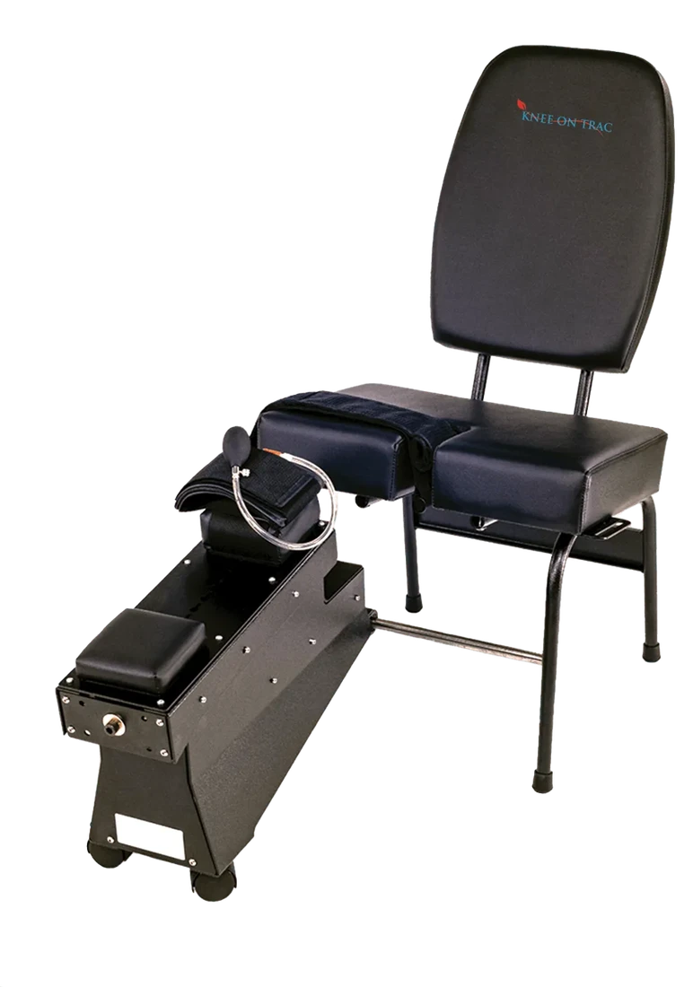 The Knee on Trac decompression unit used at WellnessOne in Lincoln, NE